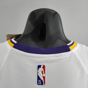 NBA Lakers #95 Toscano White 75th Anniversary Jersey - 23/24