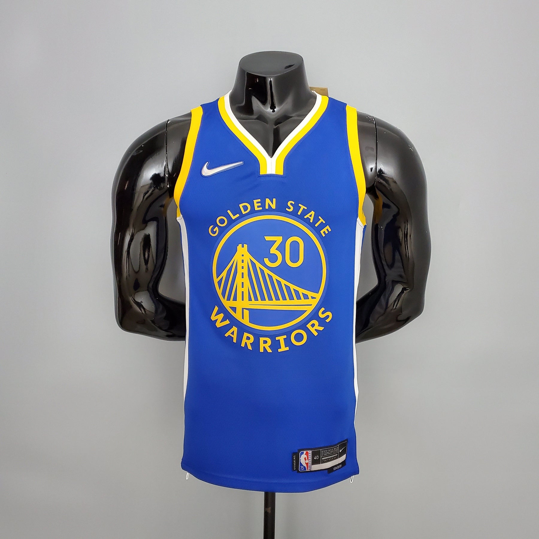 Jersey NBA Golden State Warriors #30 Curry - #2974 Blue