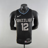 Jersey NBA Memphis Grizzlies #12 Morant - Honor Edition Black