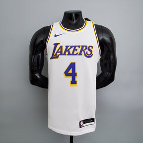 Jersey NBA Lakers #4 Rondo New Finals White - 23/24