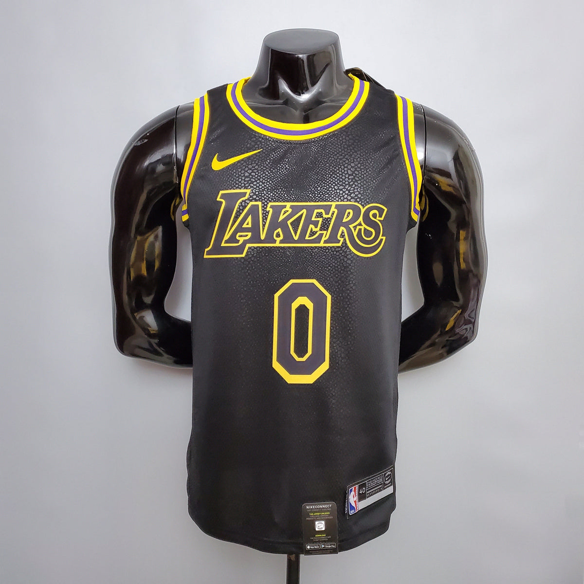 Jersey NBA Lakers #0 Kuzma NBA Finals Black - 23/24