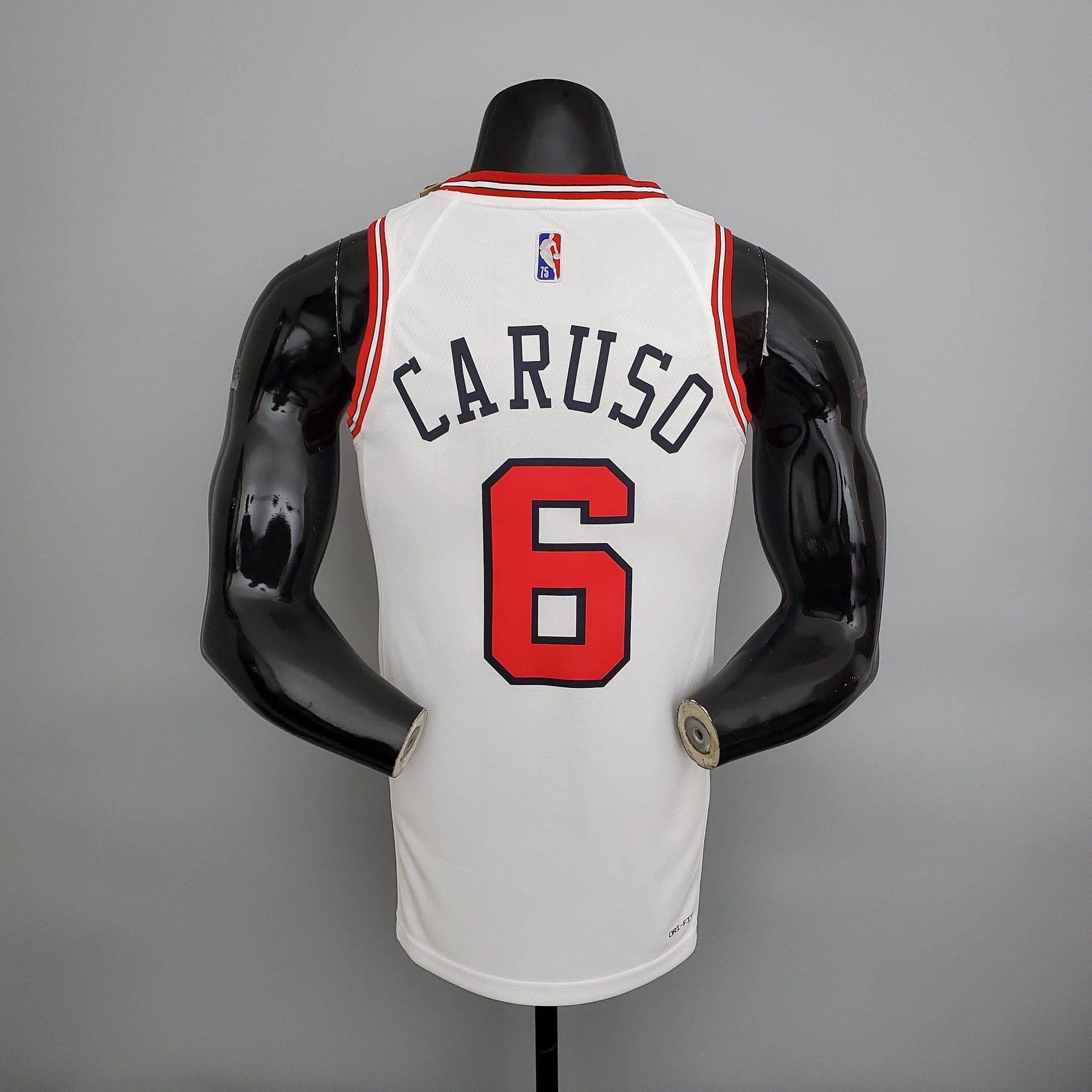 Jersey NBA Chicago Bulls #6 Caruso - 75th Anniversary White