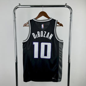 Sacramento Kings 2023/24 Statement Edition Black DEROZAN #10