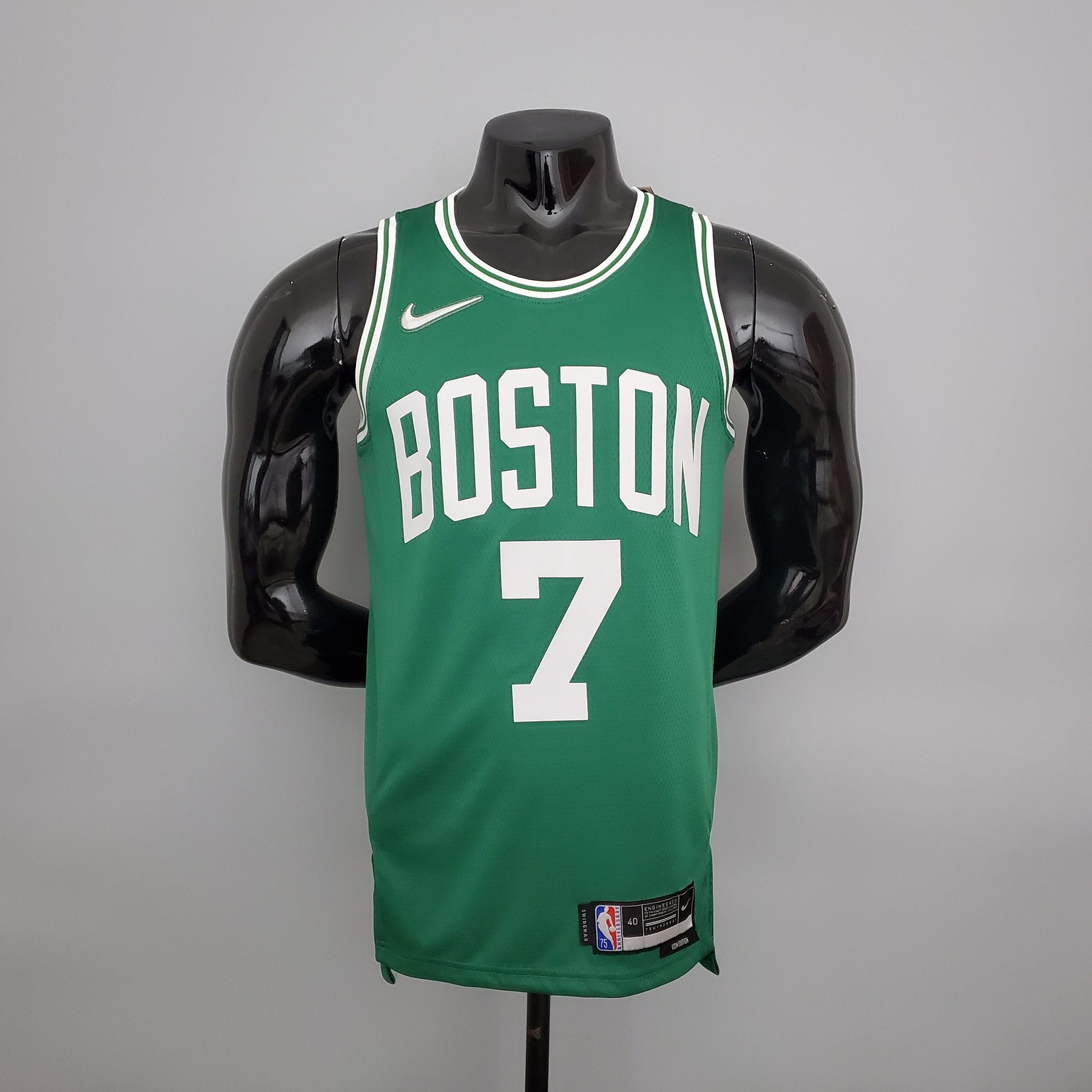 Jersey NBA Boston Celtics #7 Brown - 75th Anniversary Green