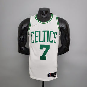 Jersey NBA Boston Celtics #7 Brown - 75th Anniversary White