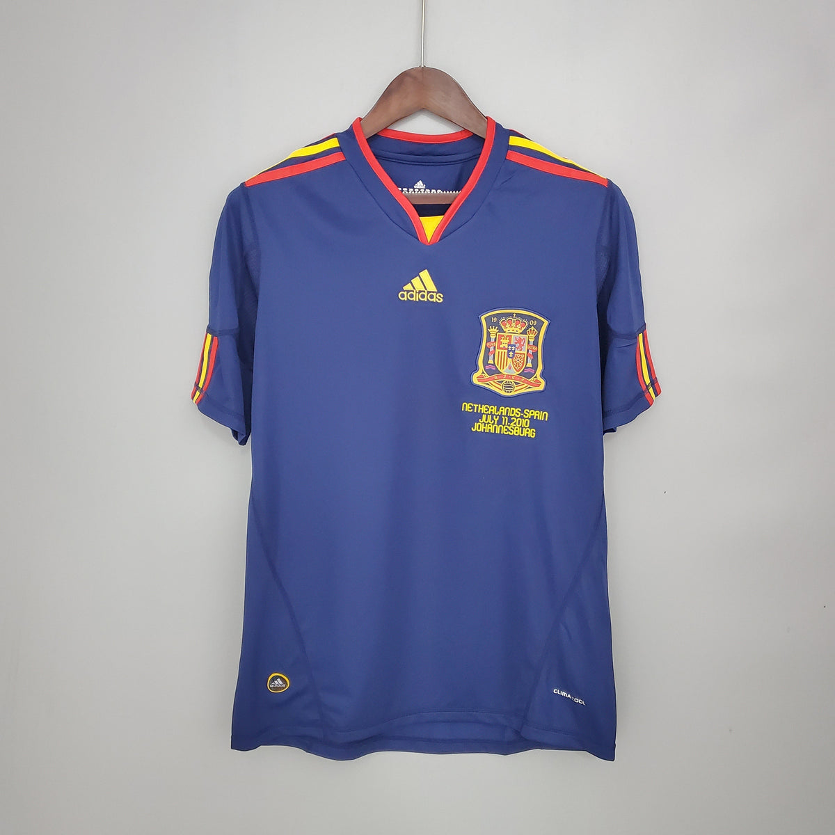 Spain Away Shirt 2010 - Retro Version