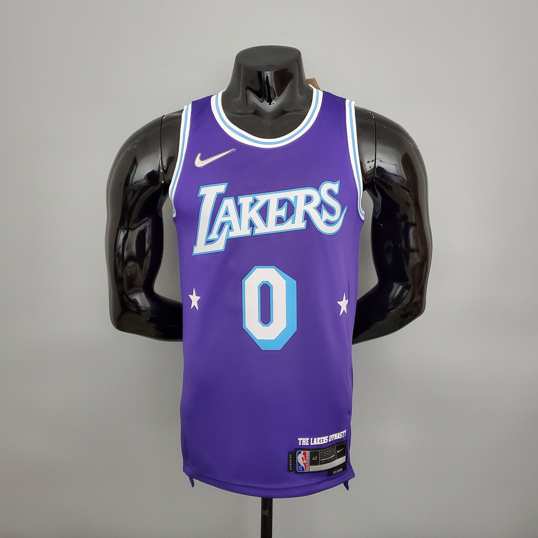 Jersey NBA Lakers #0 Westbrook City Edition Purple - 23/24