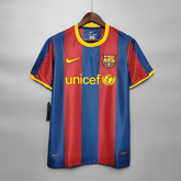 Barcelona Home Jersey 10/11 - Retro Version