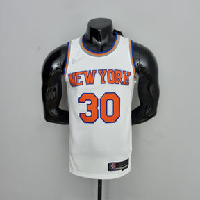 Jersey NBA NY Knicks #30 Randle - 75th Anniversary White