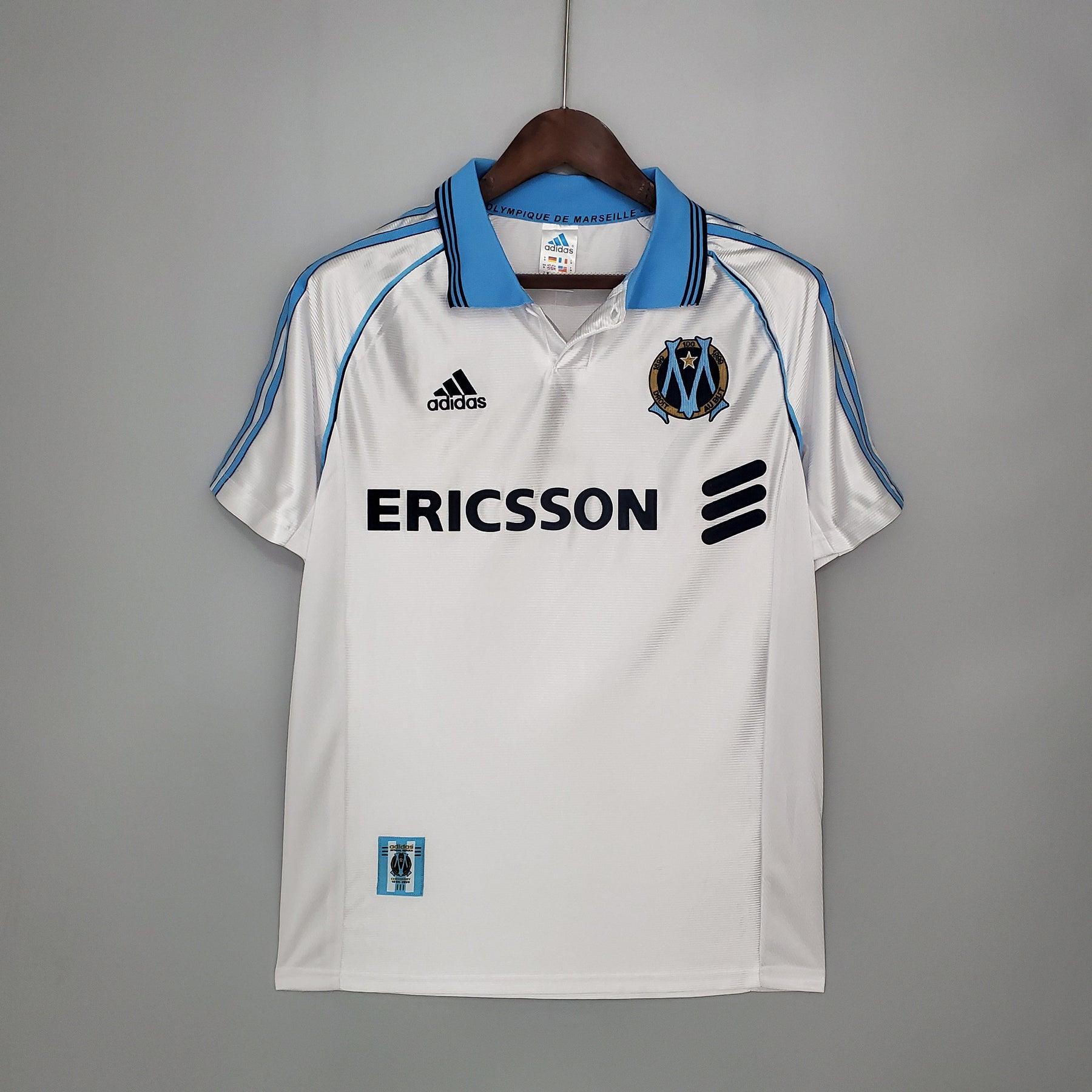 Olympique de Marseille Home Jersey 98/99 - Retro Version