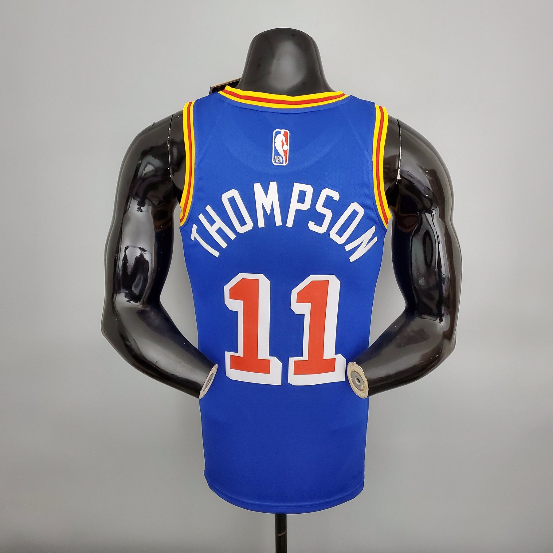 Jersey NBA Golden State Warriors #11 Thompson - Retro Blue