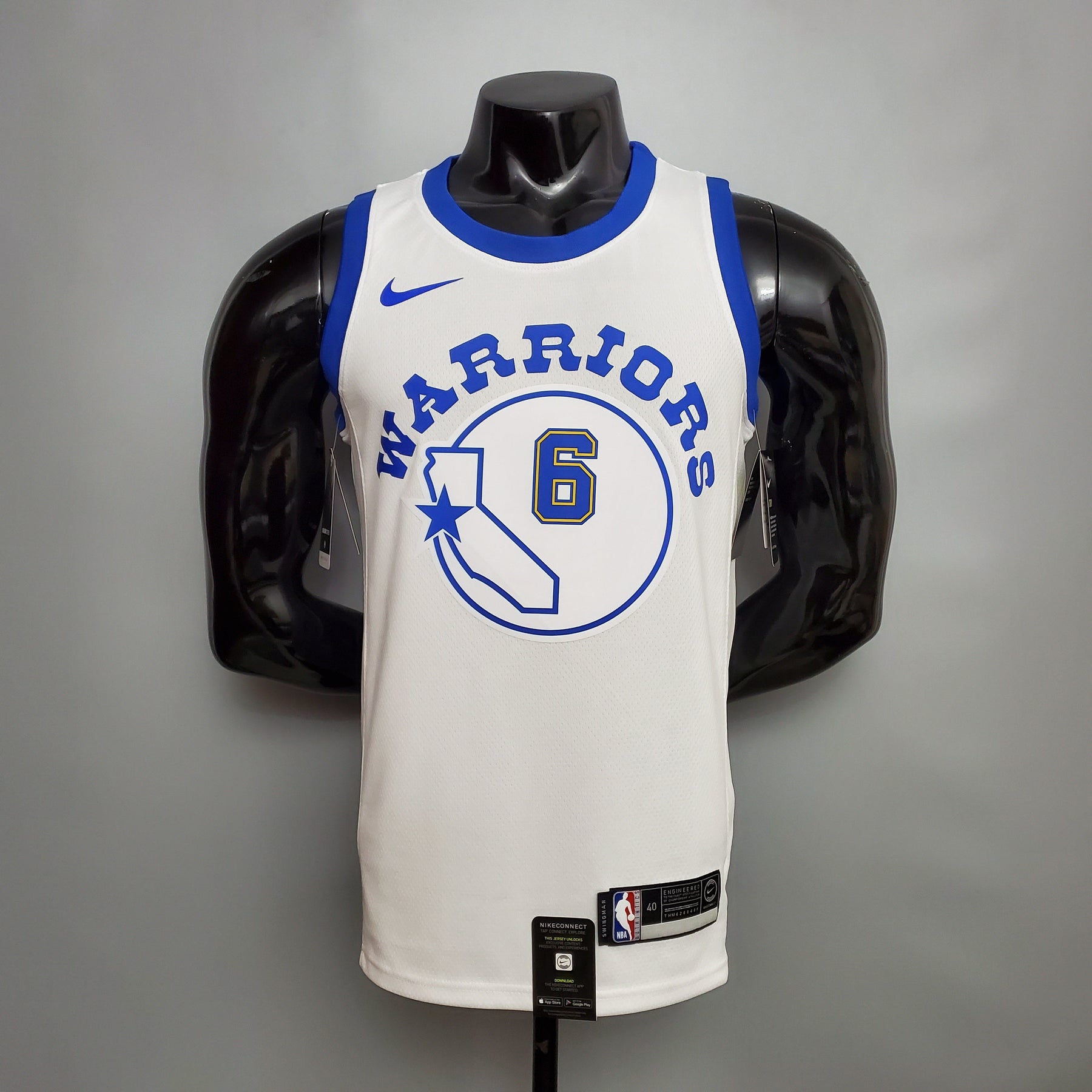 Jersey NBA Golden State Warriors #6 Young - Retro White