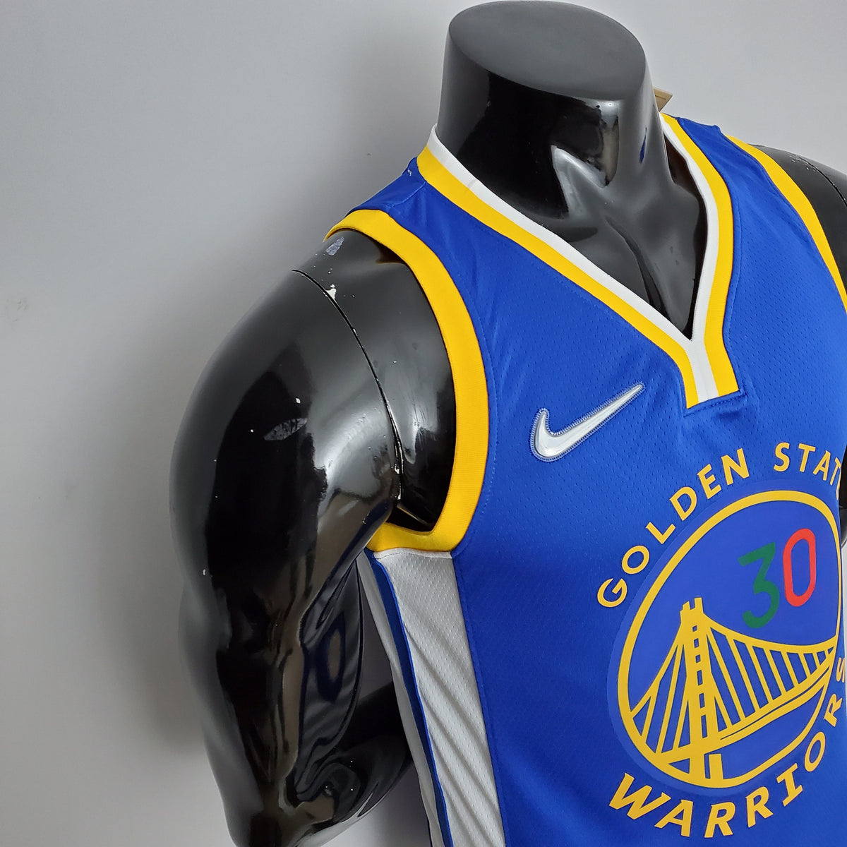 Jersey NBA Golden State Warriors #30 Curry - Mexico Blue