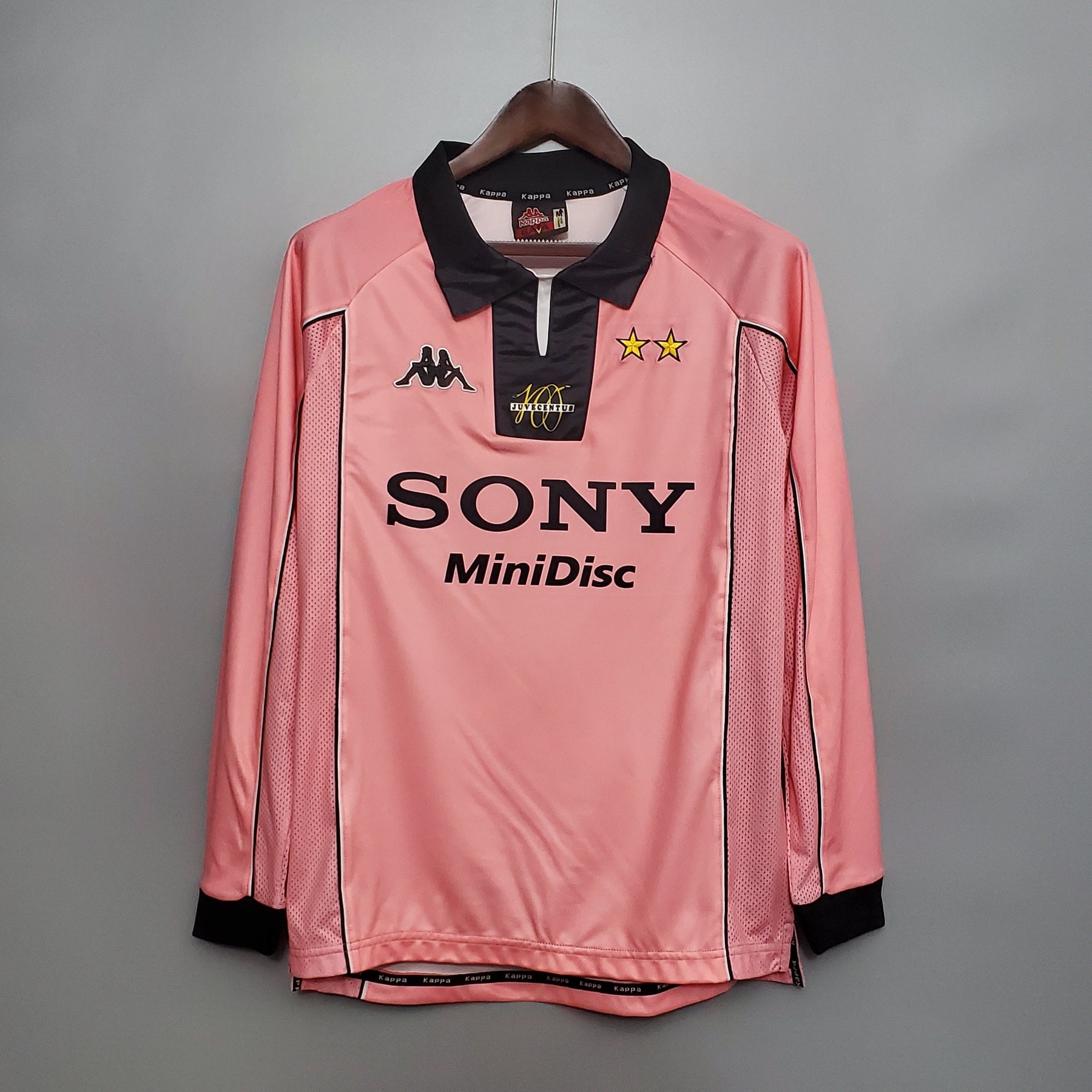 Juventus Reserve 97/98 Jersey - Retro Long Sleeve Version