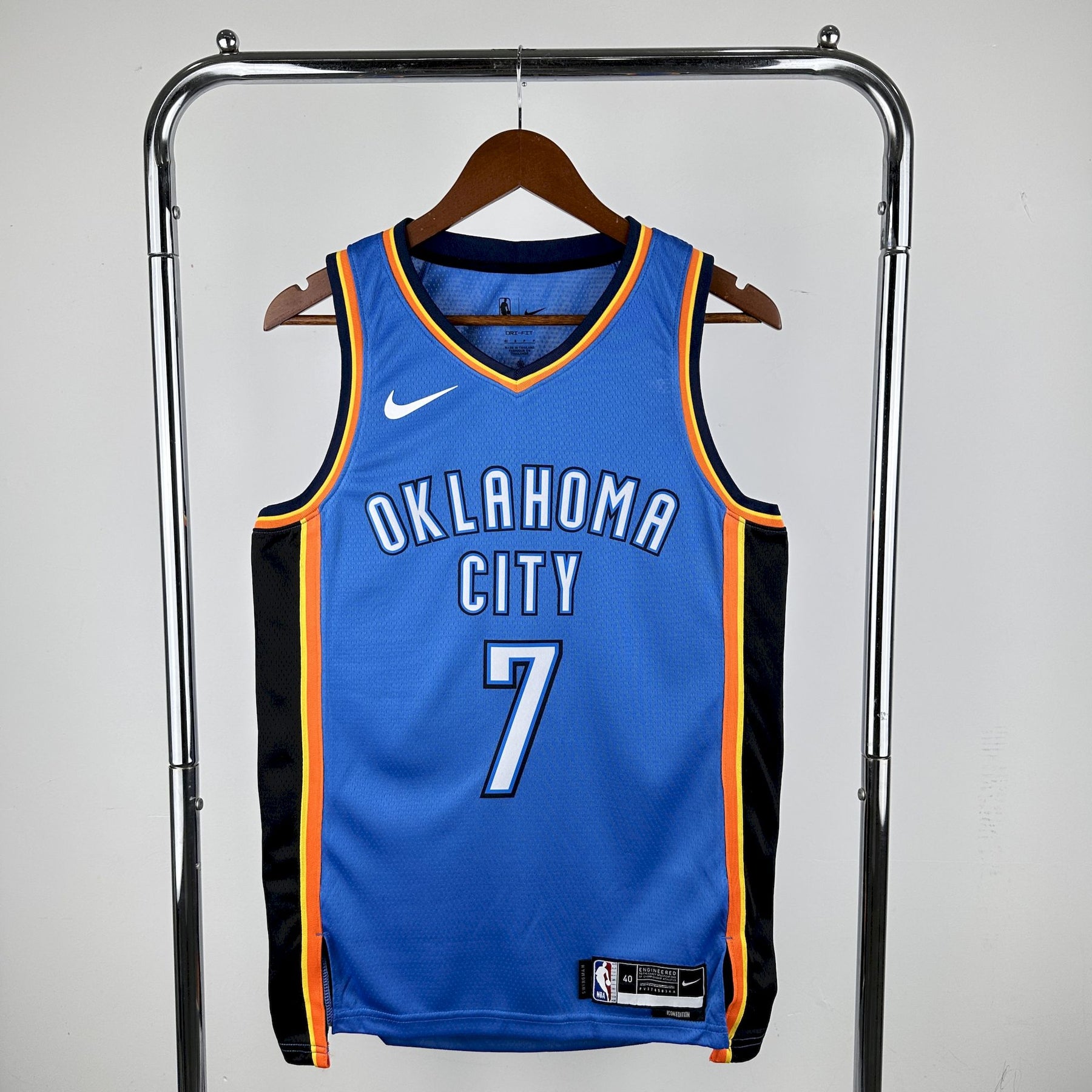 Oklahoma City Thunder 23/24 Icon Edition Blue HOLMGREN #7