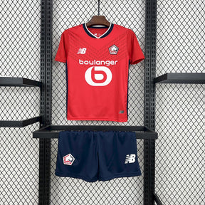 Lille OSC 2024/25 Home Jersey Kids Kit