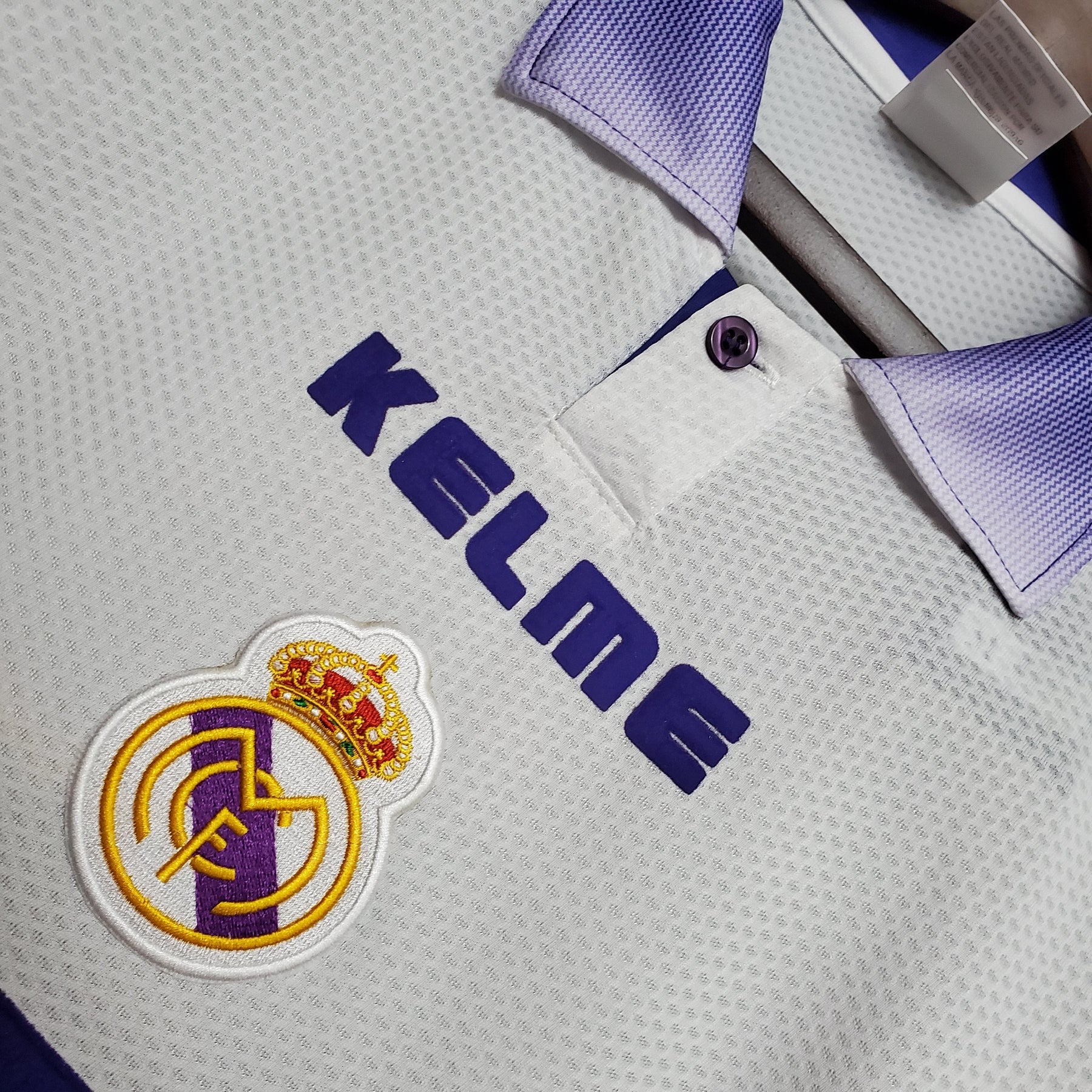 Real Madrid Home Jersey 97/98 - Retro Version