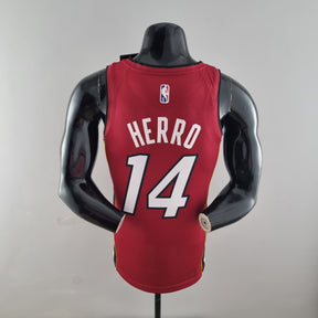 Jersey NBA Miami Heat #14 Herro - 75th Anniversary Red