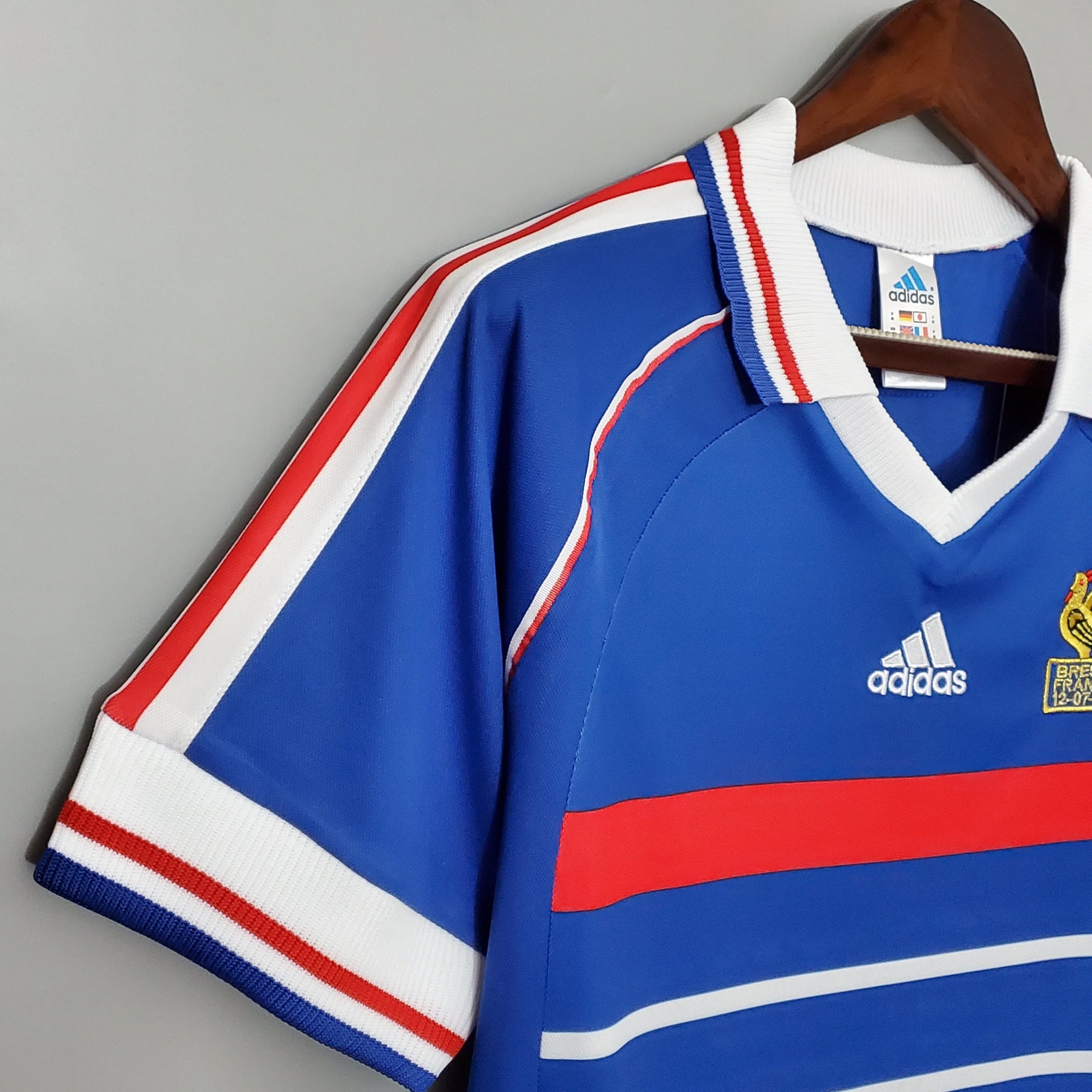 France Home Shirt 1998 - Retro Version