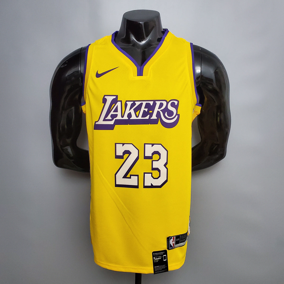 Jersey NBA Lakers #23 James V-neck City Yellow - 23/24