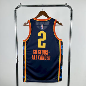 Oklahoma City Thunder 2024/25 City Edition GILGEOUS ALEXANDER#2