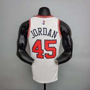 Jersey NBA Chicago Bulls #45 Jordan - 75th Anniversary White