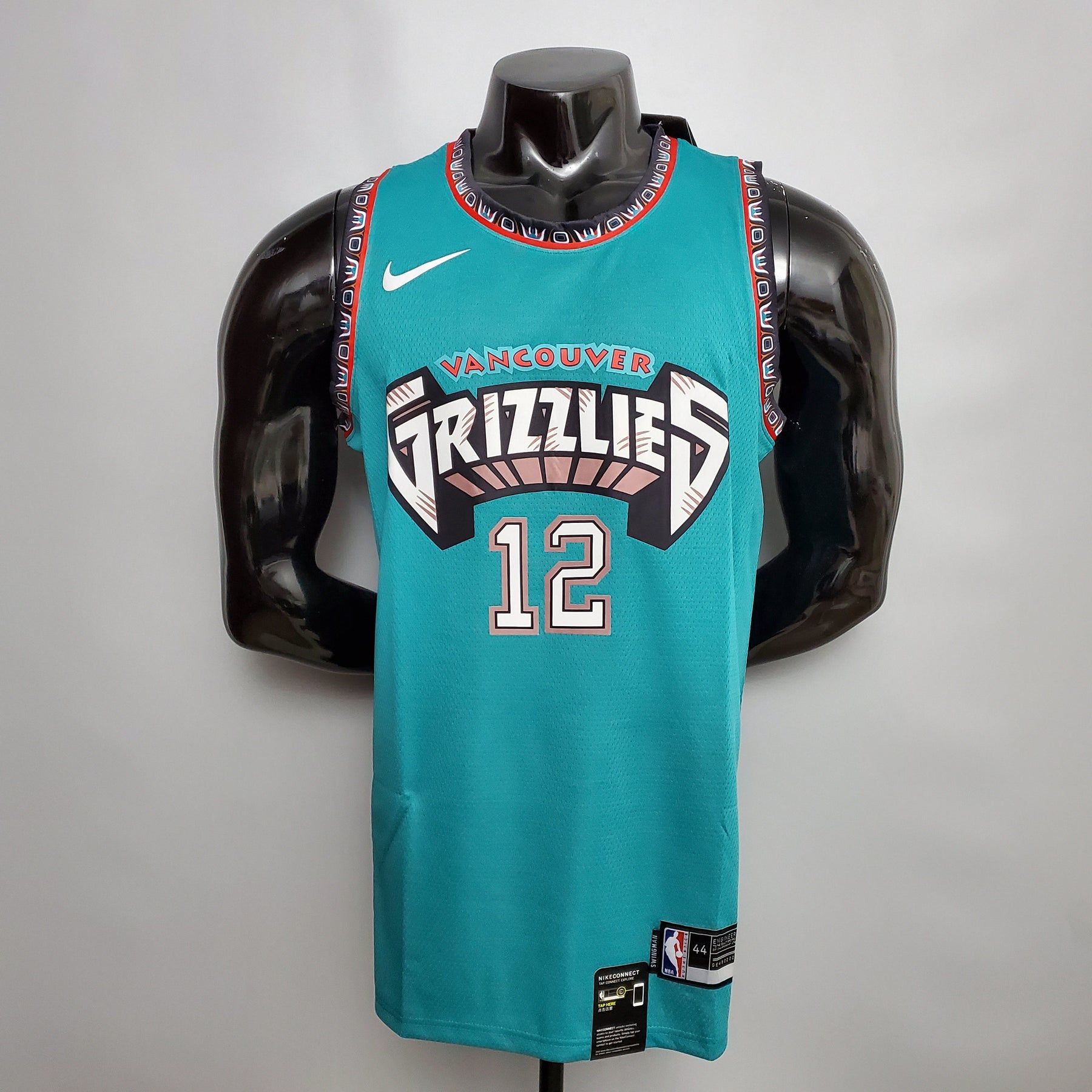 Jersey NBA Memphis Grizzlies #12 Morant - Recognition Green