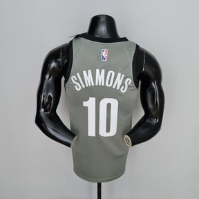 Brooklyn Nets #10 NBA Jersey Customizemons - 75th Anniversary