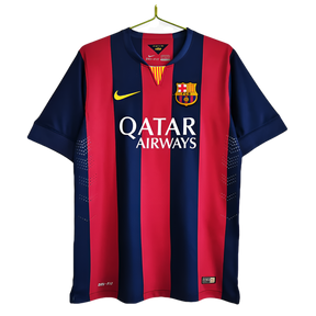 Barcelona Home Shirt 14/15 - Retro Version