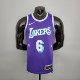 Jersey NBA Lakers #6 James City Edition Purple - 23/24