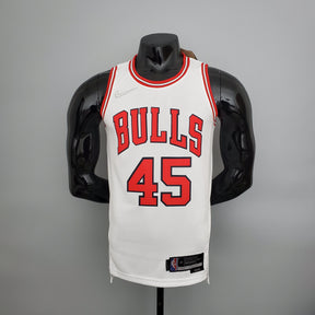 Jersey NBA Chicago Bulls #45 Jordan - 75th Anniversary White