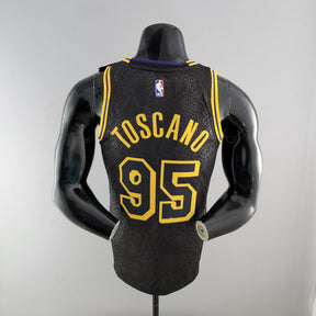 NBA Lakers Jersey #95 Toscano Black- 23/24