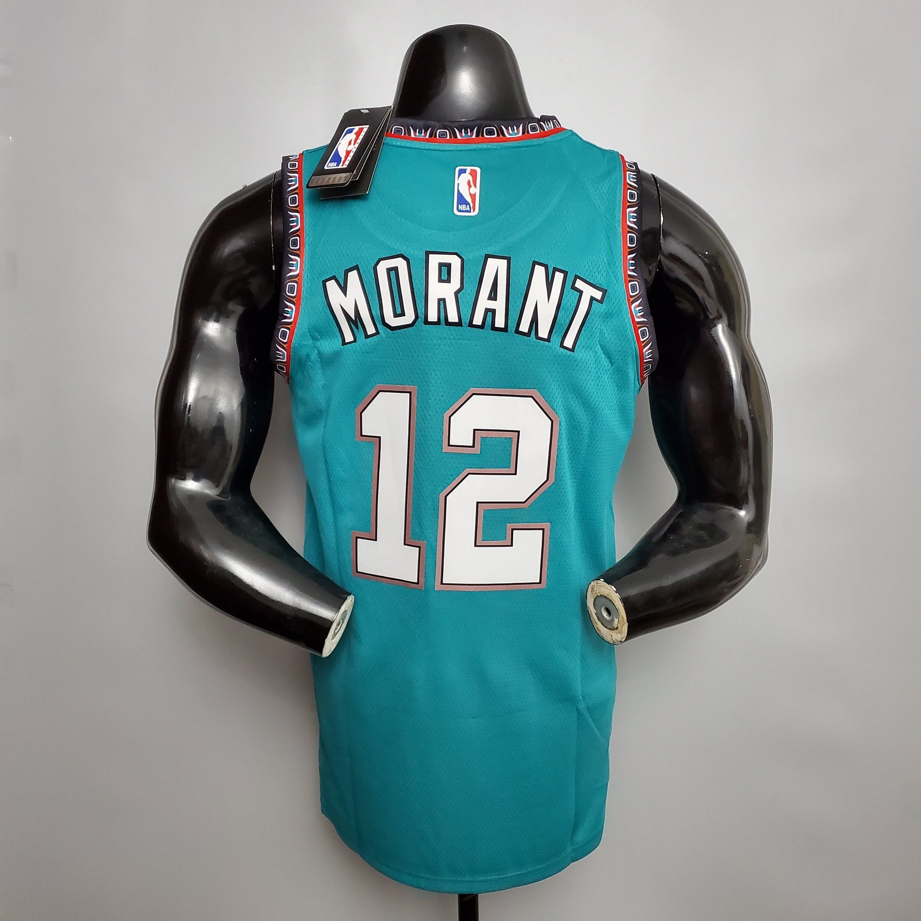 Jersey NBA Memphis Grizzlies #12 Morant - Recognition Green