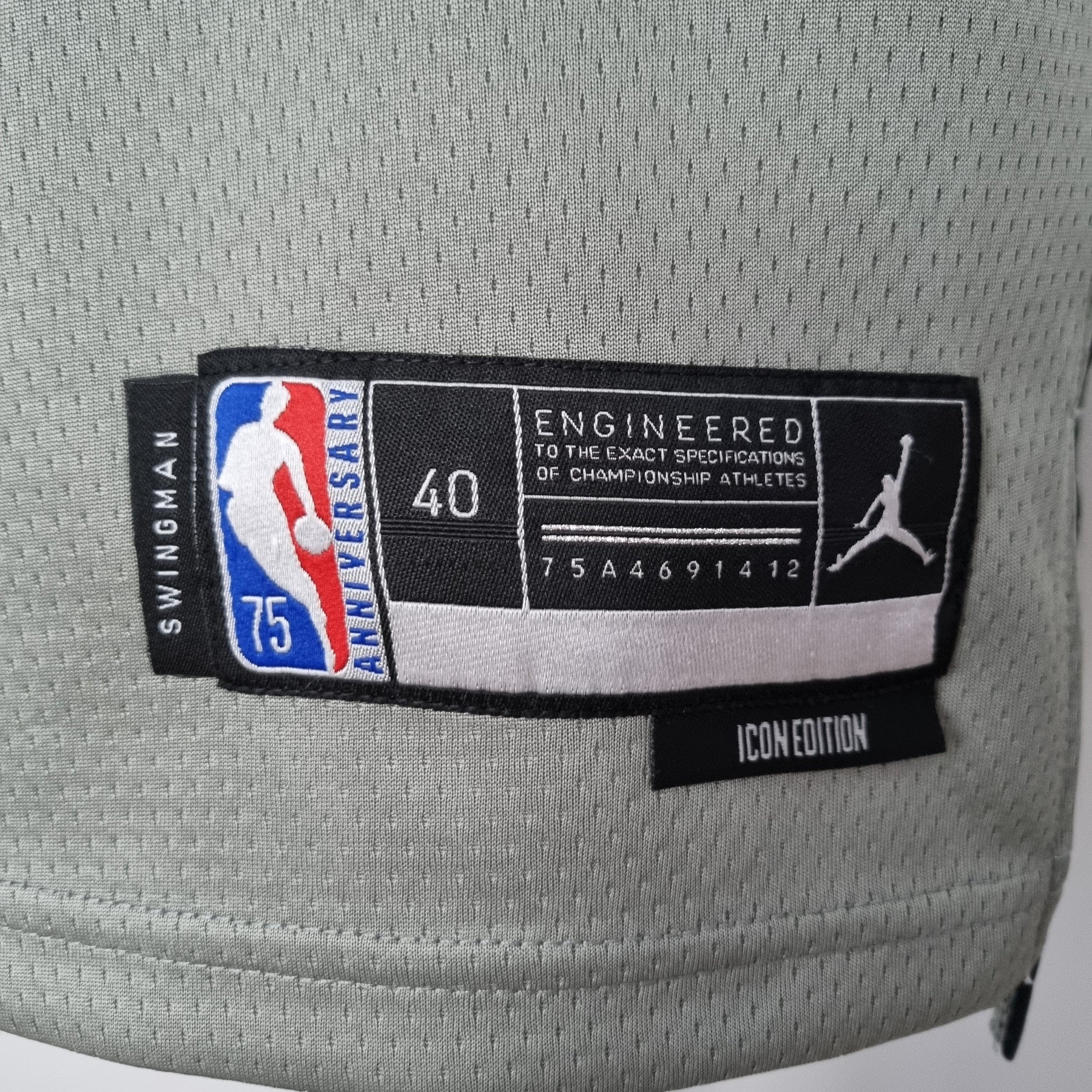 Jersey NBA Brooklyn Nets #30 Curry - 75th Anniversary