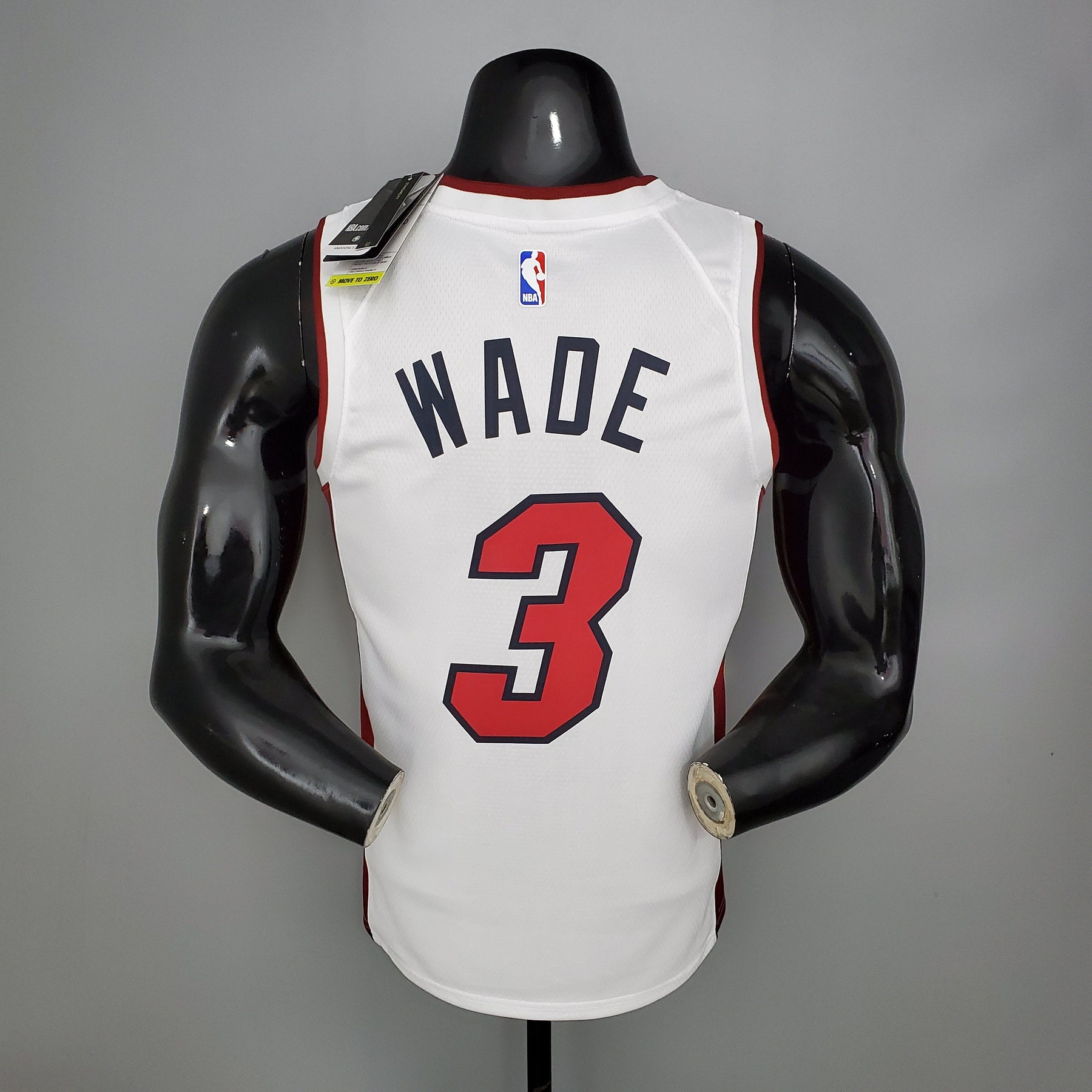 Jersey NBA Miami Heat #3 Wade - 75th Anniversary White