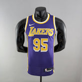 NBA Lakers #95 Toscano Purple 75th Anniversary Jersey - 23/24