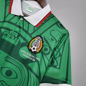 Mexico Home Shirt 1998 - Retro Version