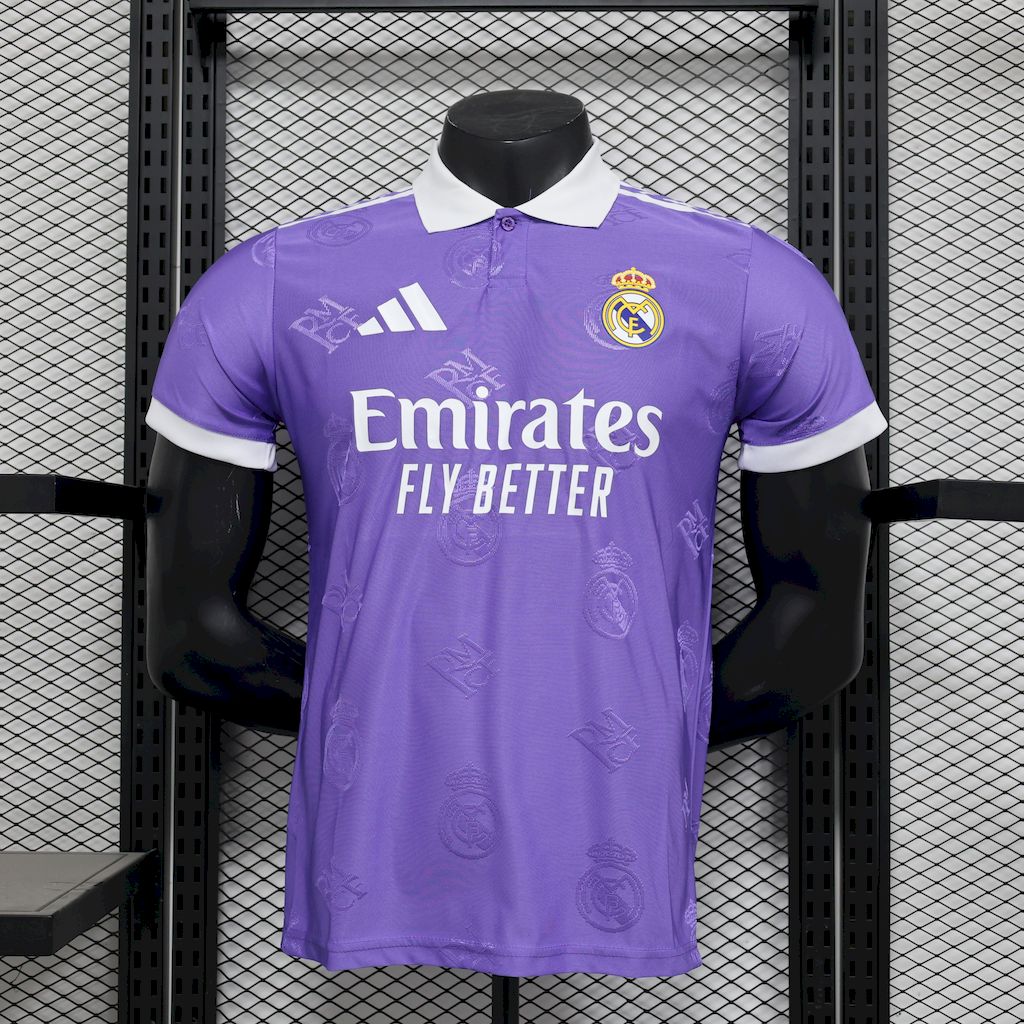 Real Madrid 2025/26 Light purple special edition Jersey Player Version