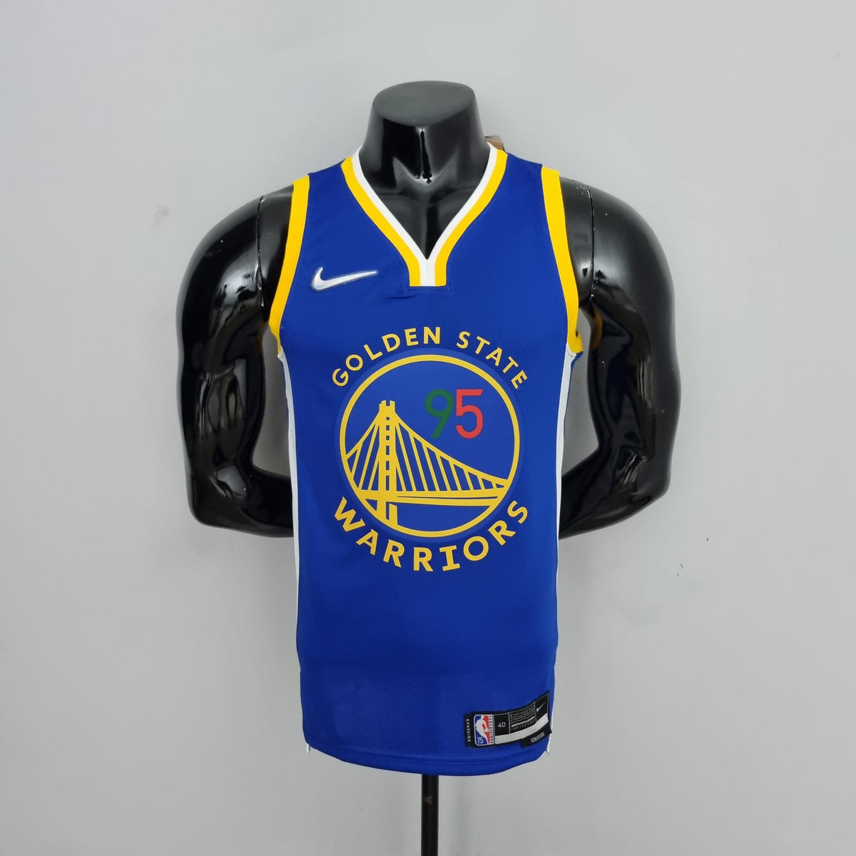 Jersey NBA Golden State Warriors #95 Toscano - Mexico Blue