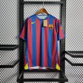 Barcelona Home Shirt 2006 - Retro Version