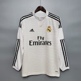 Real Madrid Home Jersey 14/15 - Long Sleeve Retro Version