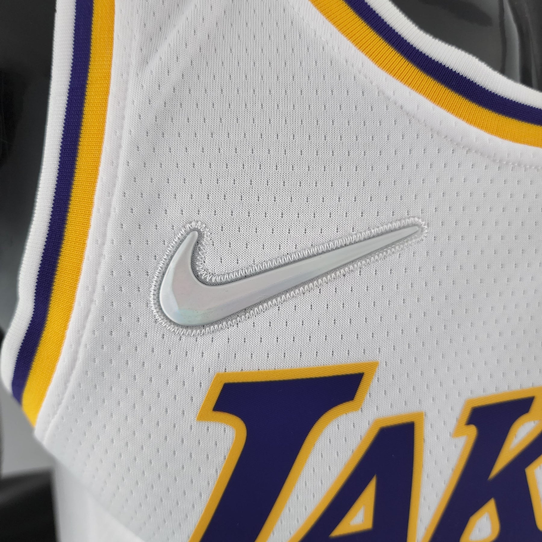 NBA Lakers #95 Toscano White 75th Anniversary Jersey - 23/24