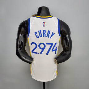 Jersey NBA Golden State Warriors #30 Curry - #2974 White