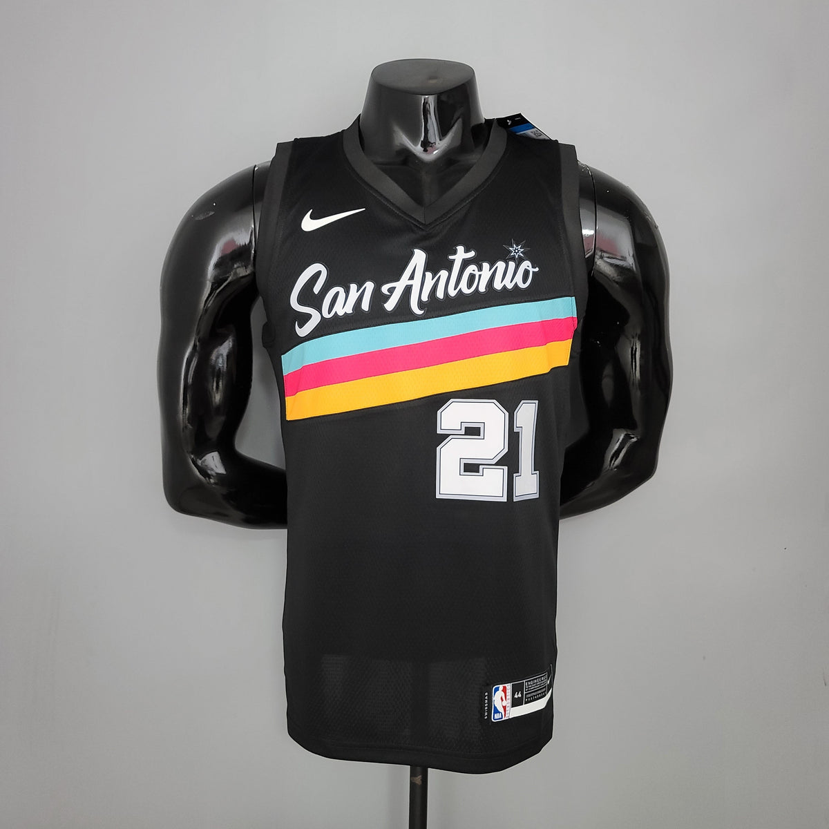 NBA San Antonio Spurs Jersey #21 Duncan - City Edition Black