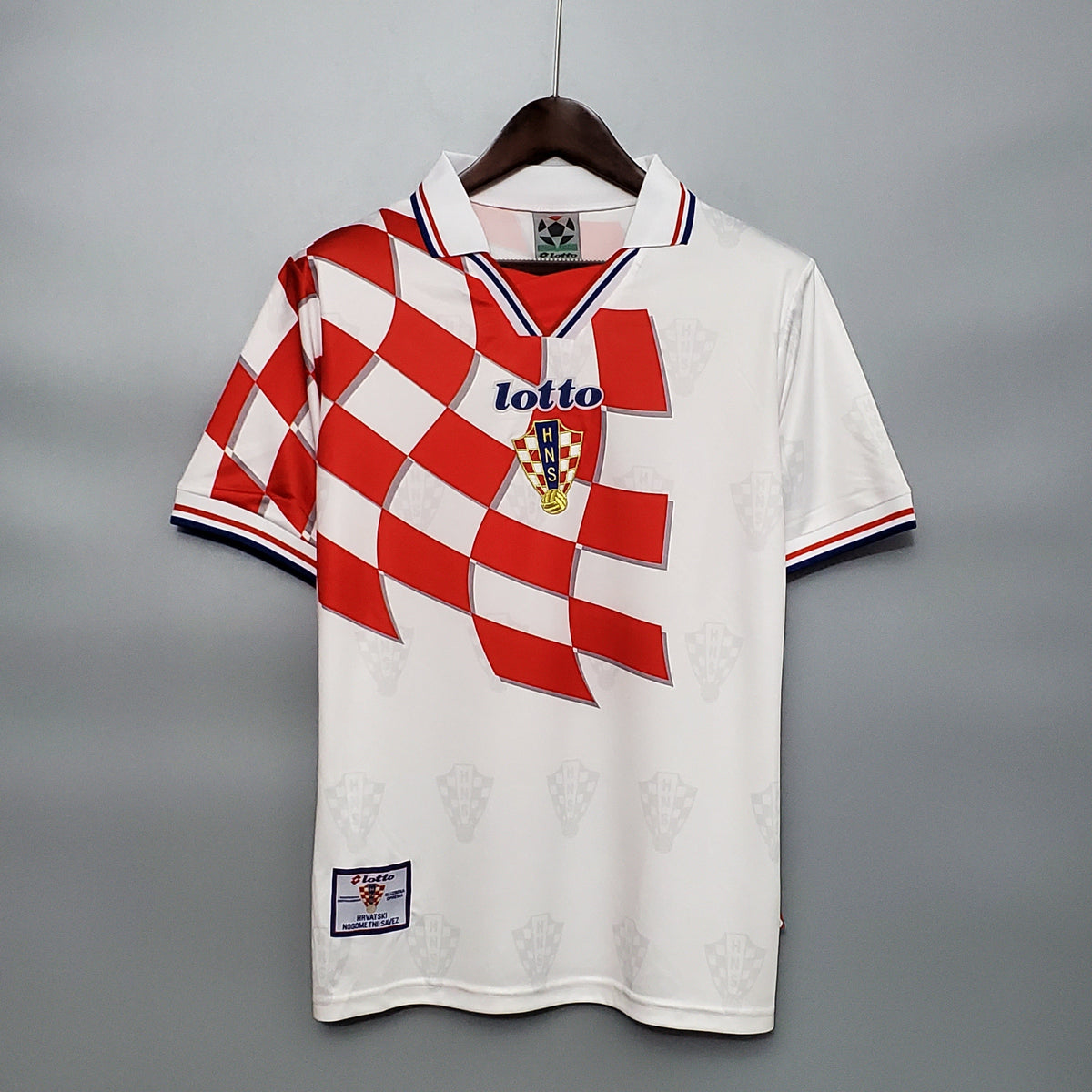 Croatia 1998 Home Shirt - Retro Version