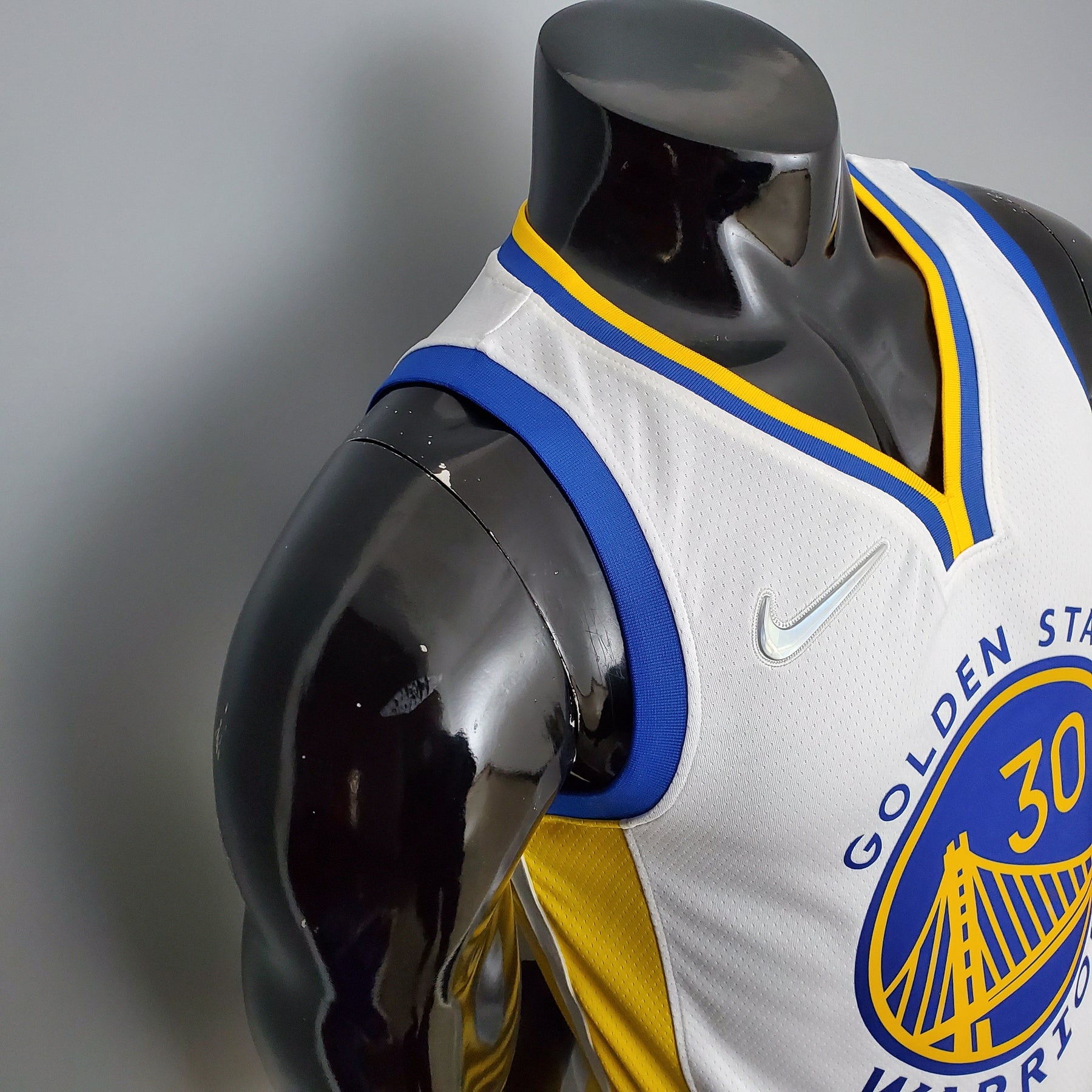 Jersey NBA Golden State Warriors #30 Curry - #2974 White