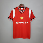 Manchester United Home Jersey 85/86 - Retro Version