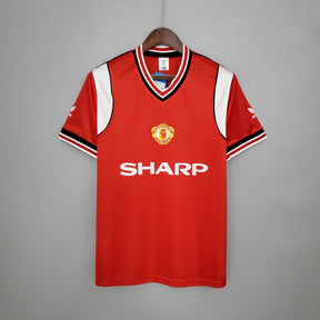 Manchester United Home Jersey 85/86 - Retro Version