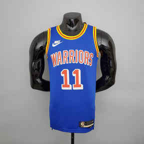 Jersey NBA Golden State Warriors #11 Thompson - Retro Blue