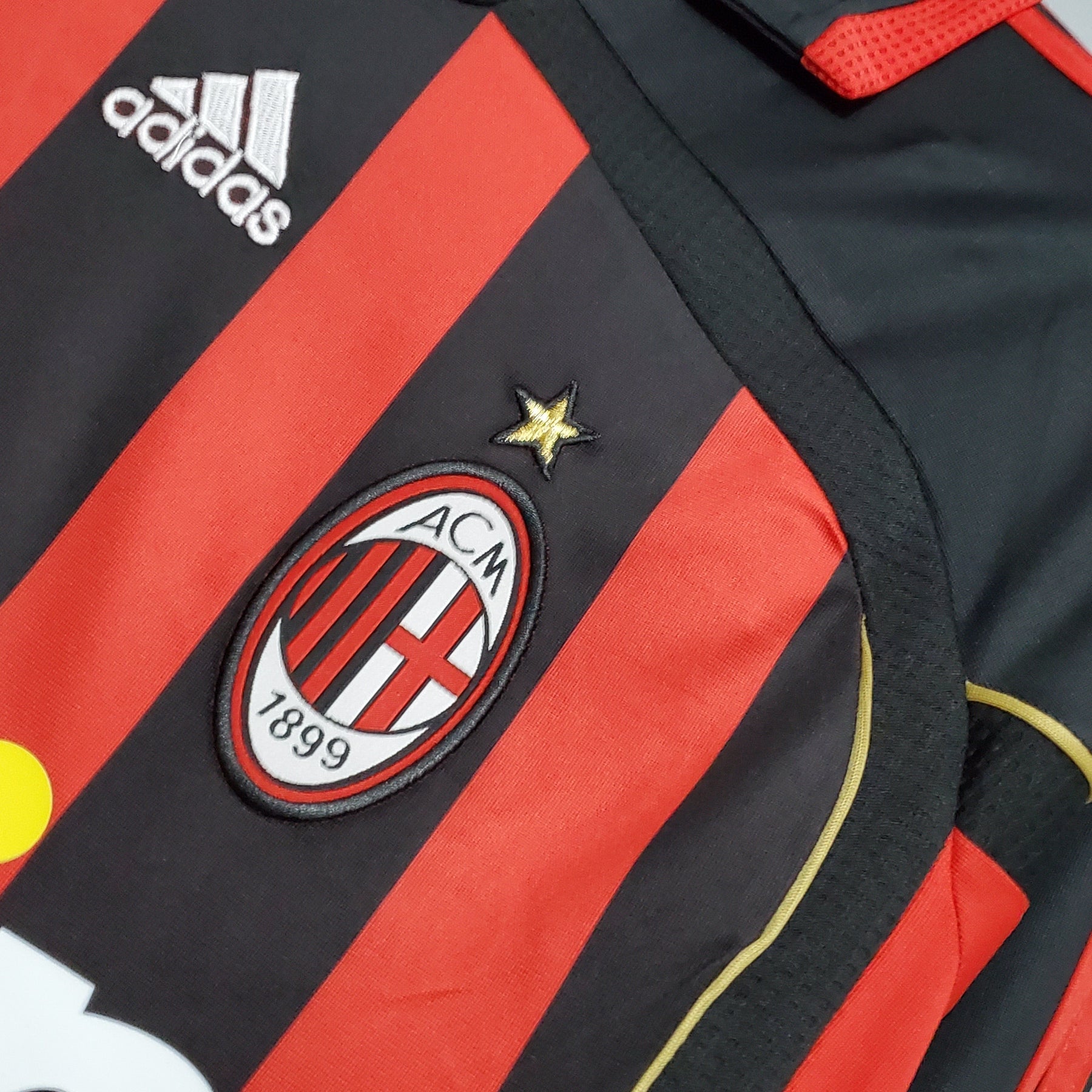 Milan Home Shirt 06/07 - Retro Long Sleeve Version